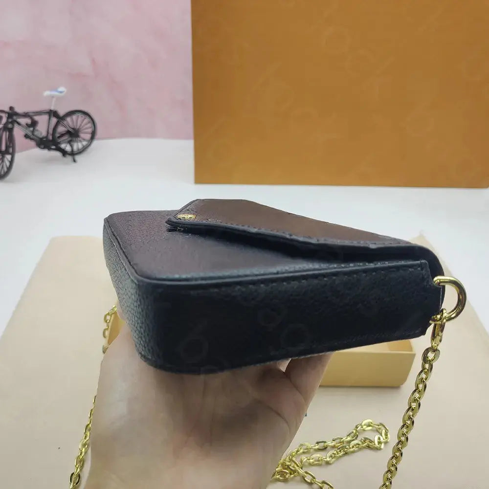 3Pcs Kit Tote Designer Bag Small Mini Luxury Wallet on Chain Shoulder Bags Crossbody Purses Designer Woman Handbag Book Shopper Tote Bags for Women Purse Totes Bag