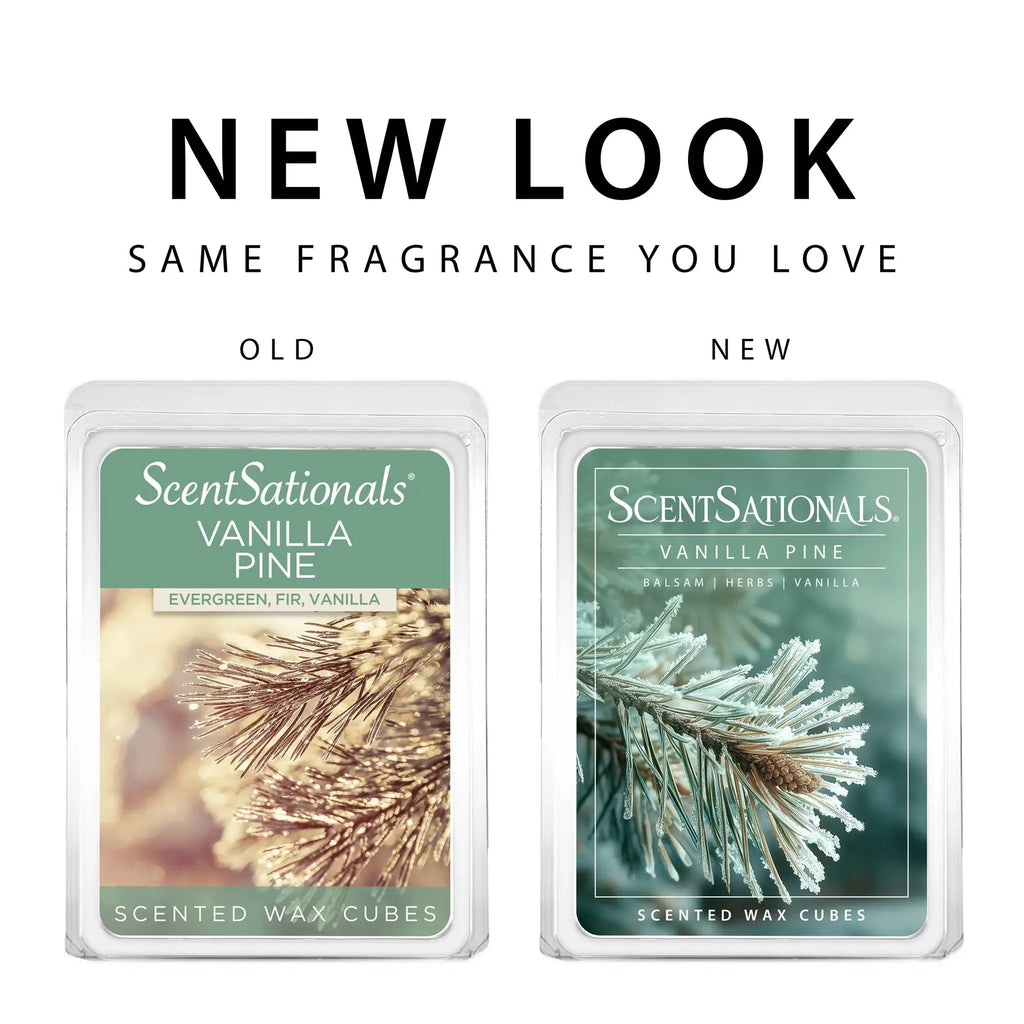 (2 Pack) Vanilla Pine Scented Wax Melts, , 2.5 Oz