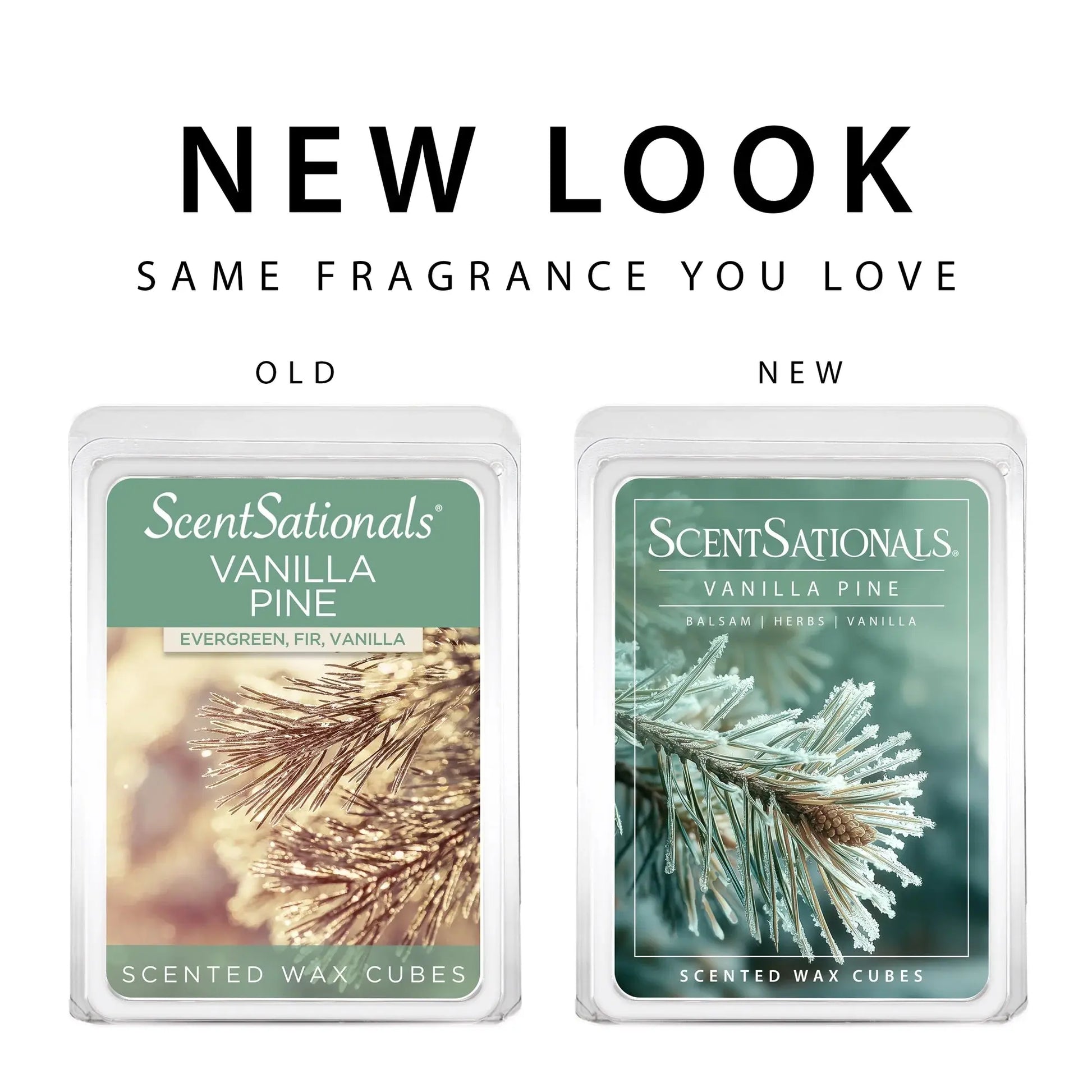 (2 Pack) Vanilla Pine Scented Wax Melts, , 2.5 Oz