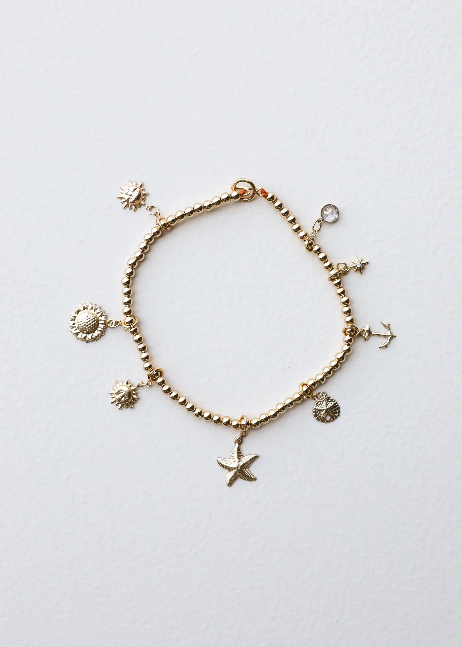 14k Gold Filled || Anklet or Bracelet CanyonLeaf