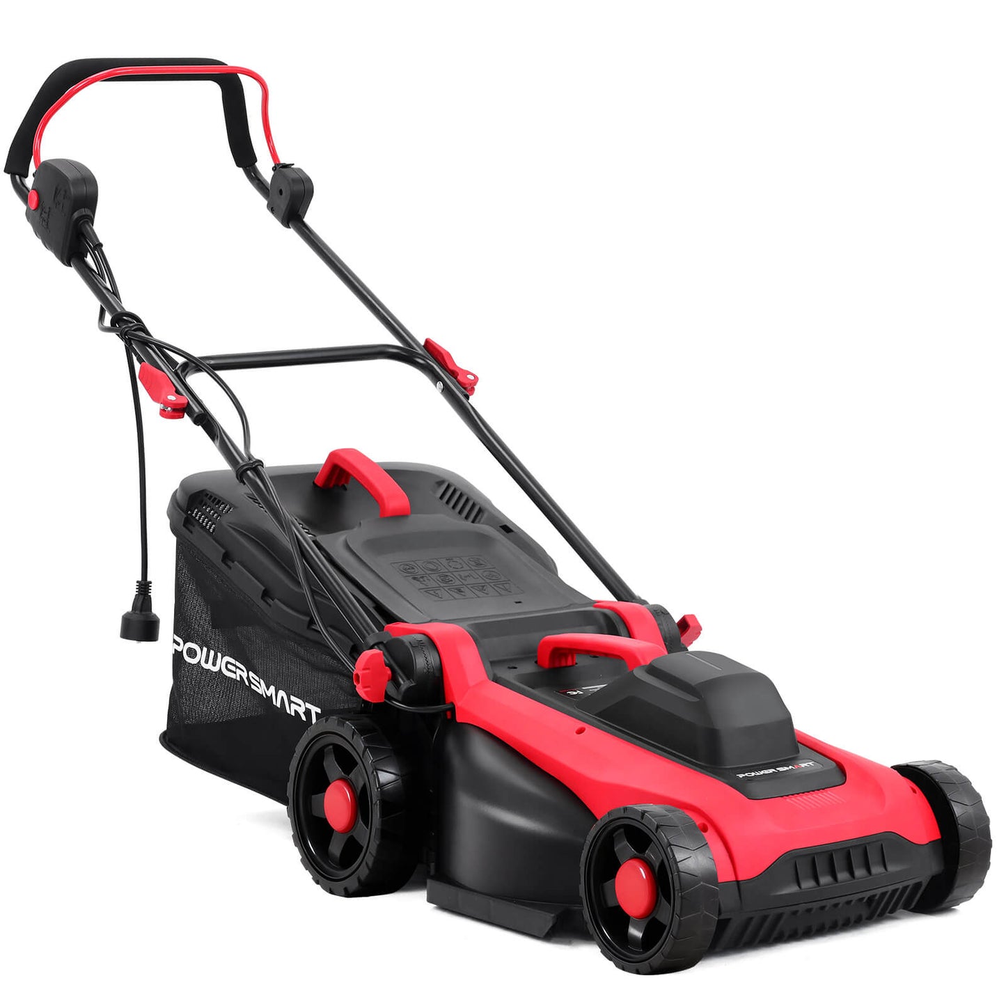 14" 15Amp Electric Corderd Push Lawn Mower DB8015 PowerSmart