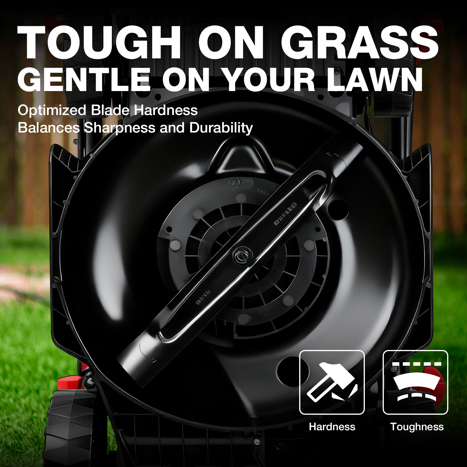 14" 15Amp Electric Corderd Push Lawn Mower DB8015 PowerSmart