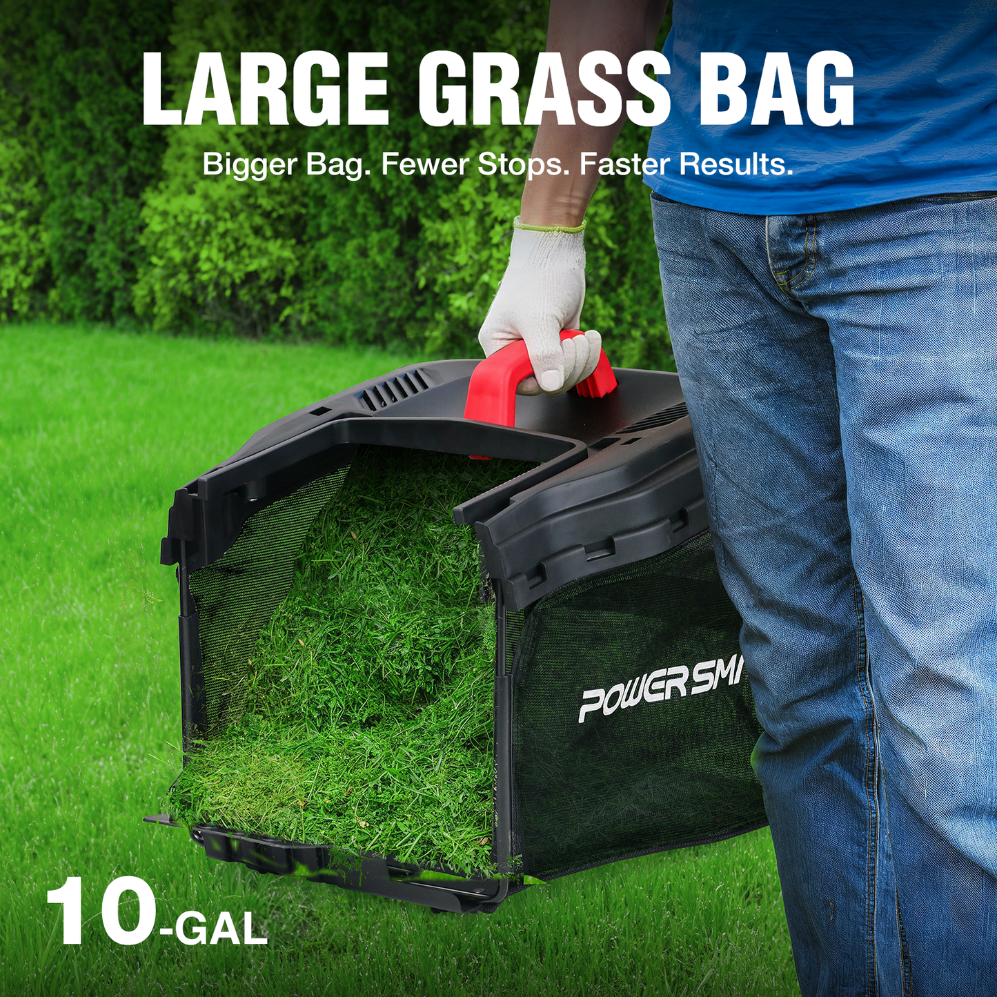 14" 15Amp Electric Corderd Push Lawn Mower DB8015 PowerSmart