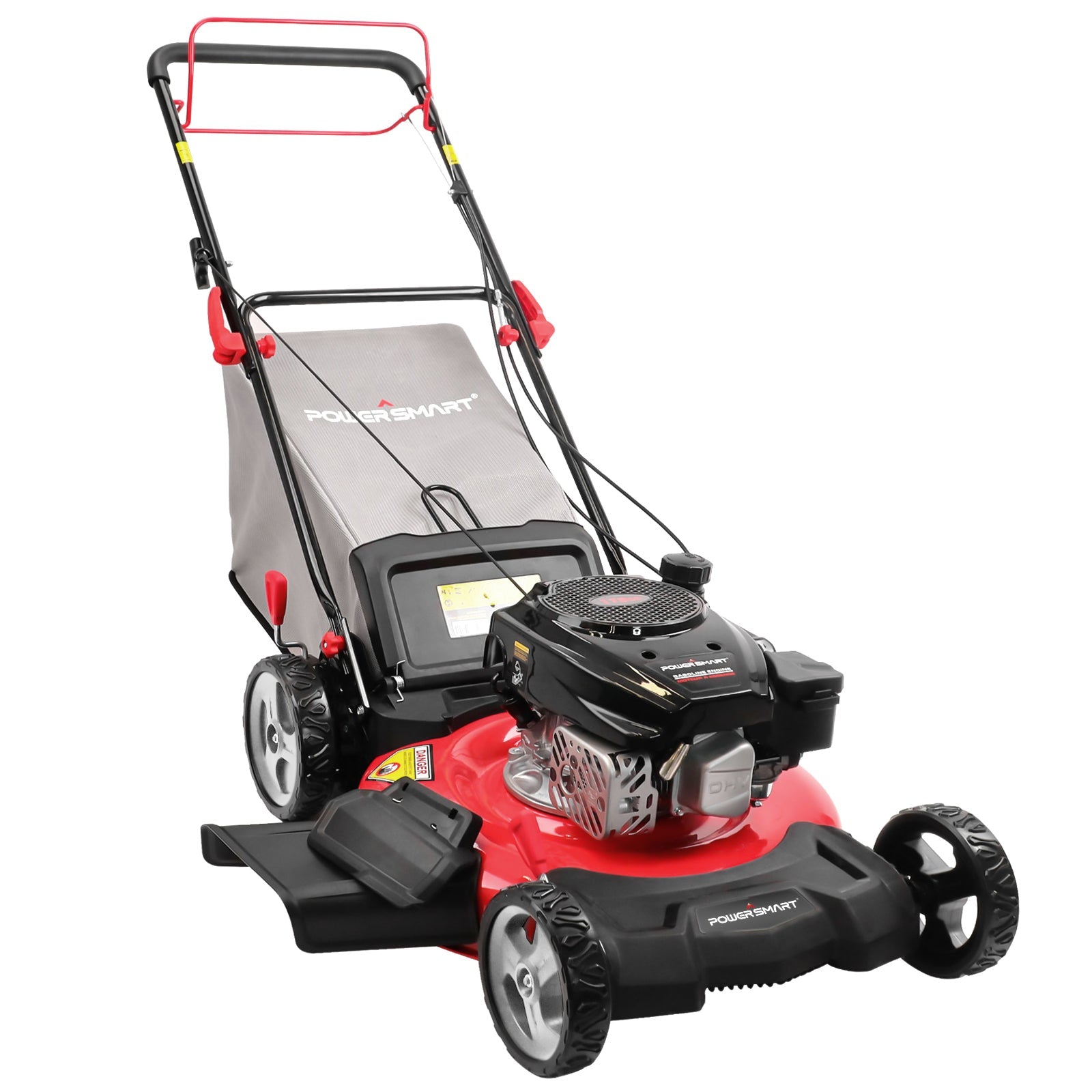 22'' 170cc Gas Self-propelled 3-in-1 Lawn Mower DB8622S PowerSmart