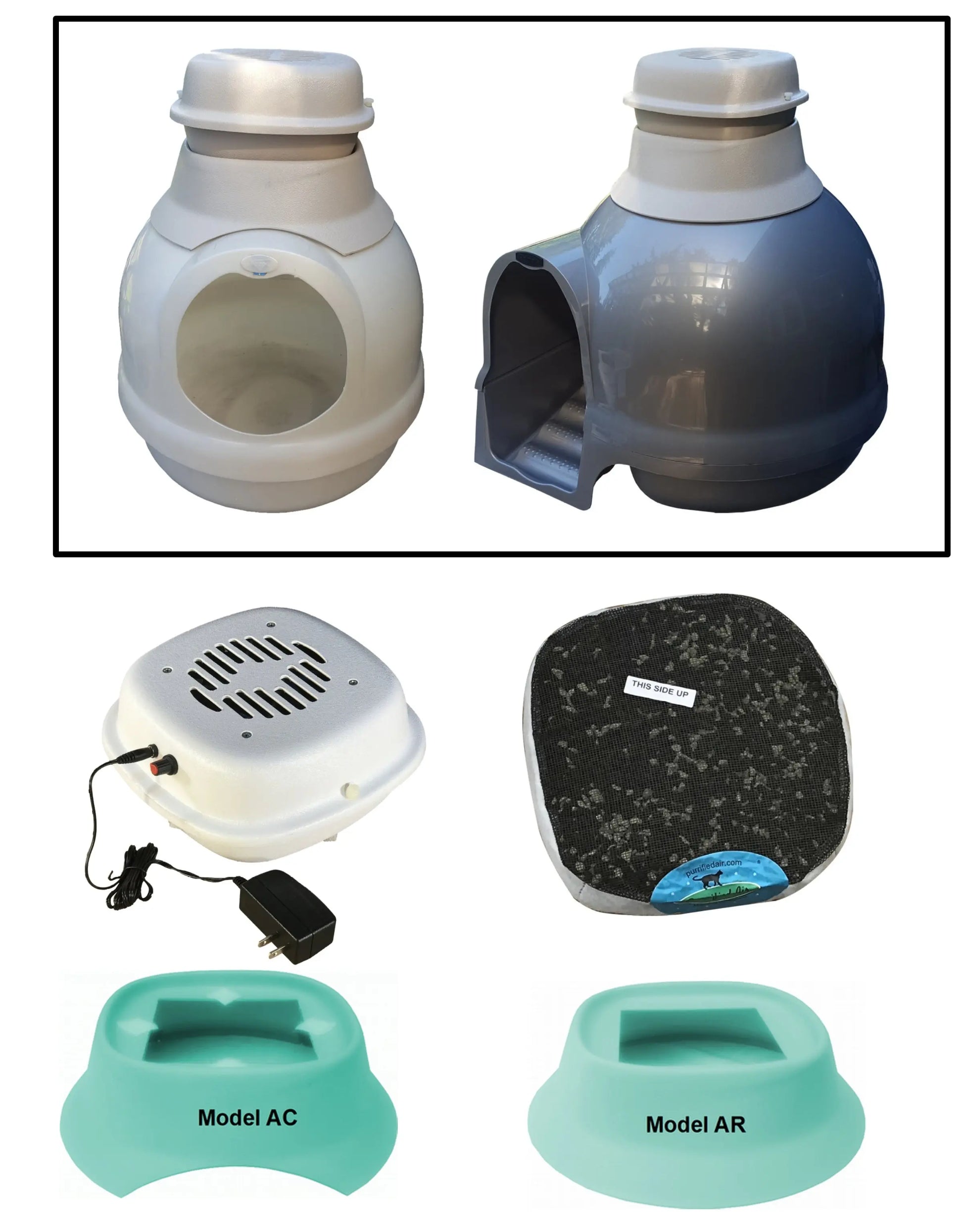 Air Purifier + Dome Adapter Bundle Purrified Air