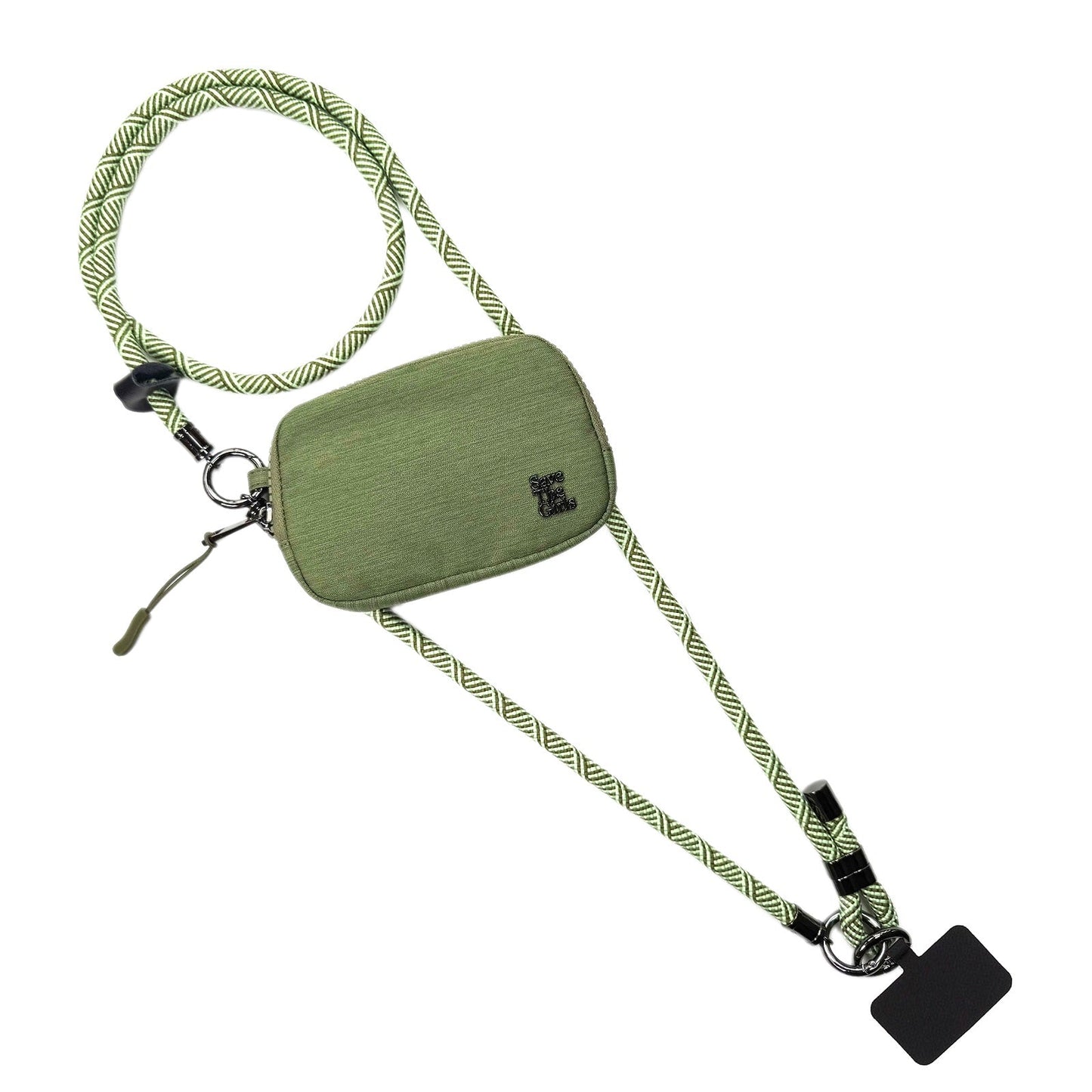 Active Crossbody w/RFID Pouch Single Rope SaveTheGirls