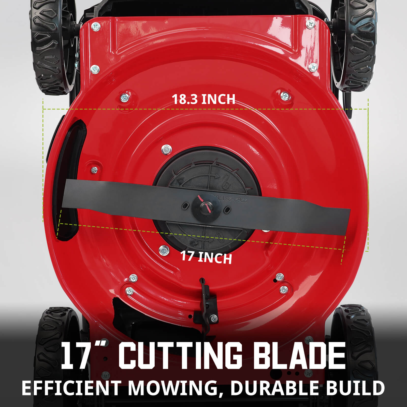 40V 17'' Cordless Lawn Mower & 40V Leaf Blower Combo Kit MB2480C PowerSmart