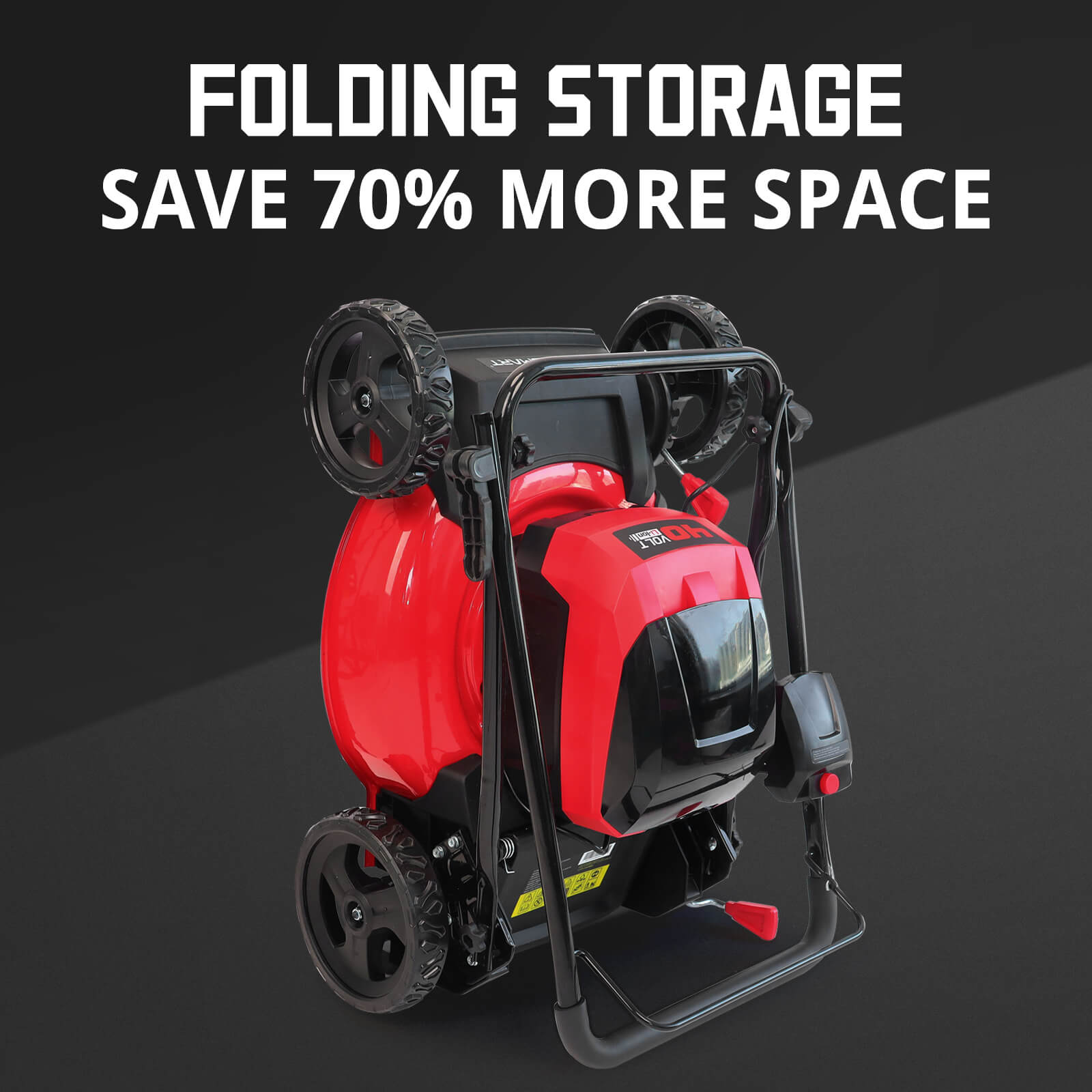 40V 17'' Cordless Lawn Mower & 40V Leaf Blower Combo Kit MB2480C PowerSmart