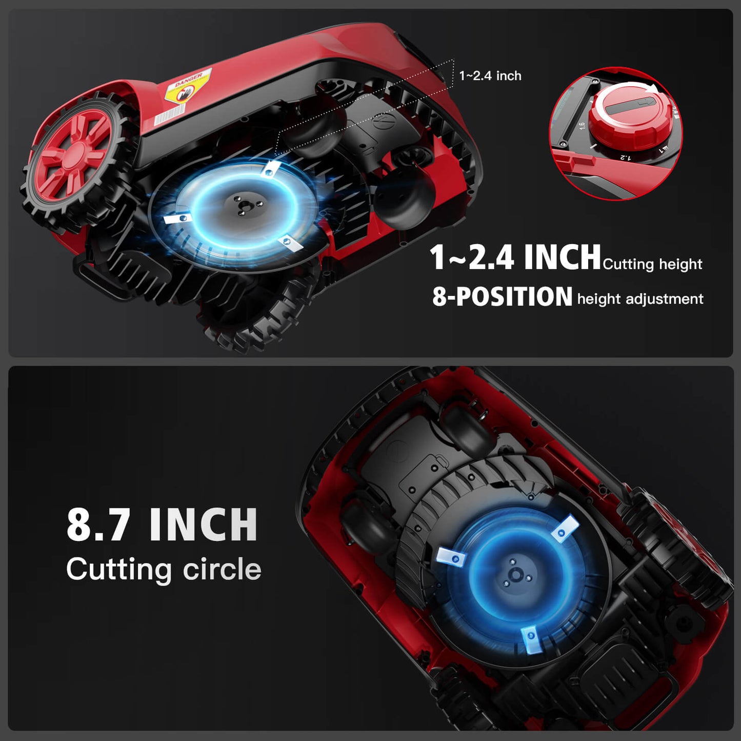 20V Robotic Lawn Mower PDL08A PowerSmart