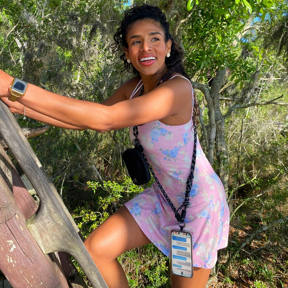 Active Crossbody w/RFID Pouch Single Rope SaveTheGirls