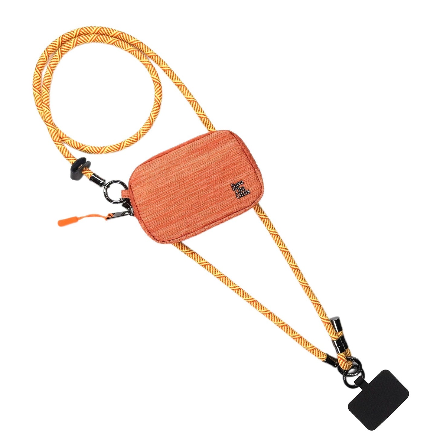Active Crossbody w/RFID Pouch Single Rope SaveTheGirls