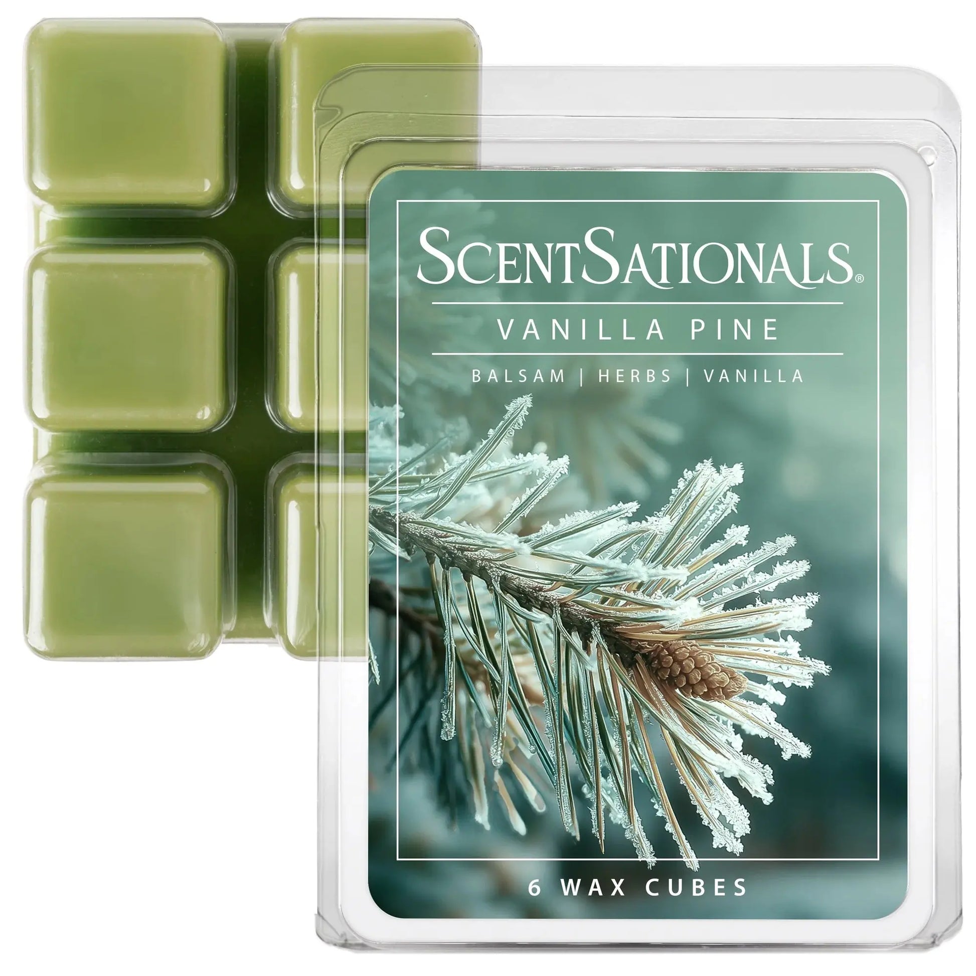 (2 Pack) Vanilla Pine Scented Wax Melts, , 2.5 Oz