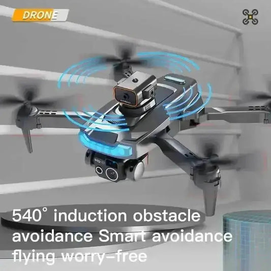 Black P15 Mini Drone Camera Obstacle Avoidance 4K Profesional GiFTiFY
