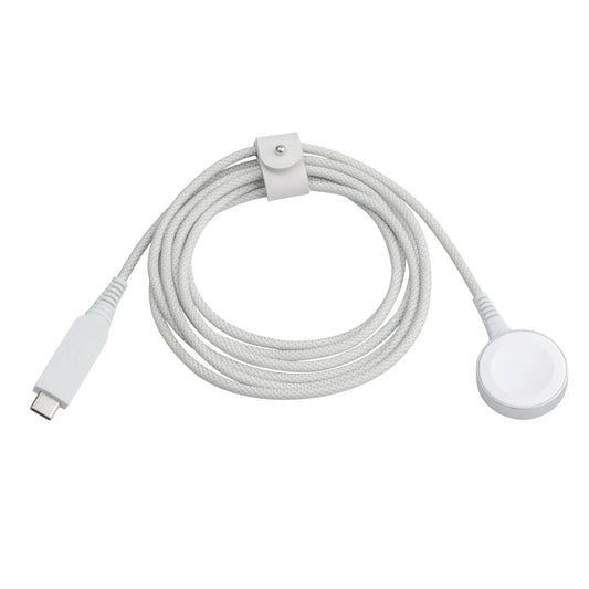 . Apple Watch Series 6FT USB-C Smart Watch Charger, White