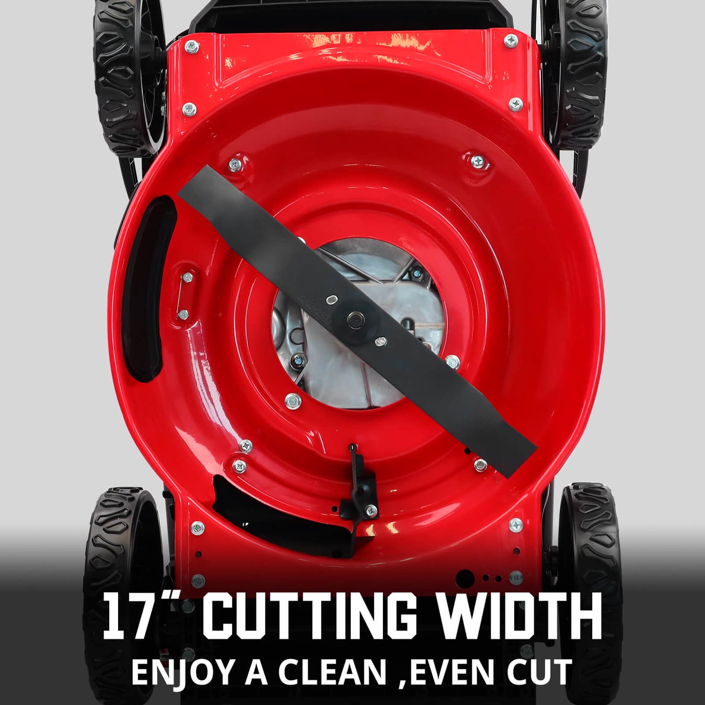 17" 144cc Gas Push 3-in-1 Lawn Mower DV8618P PowerSmart