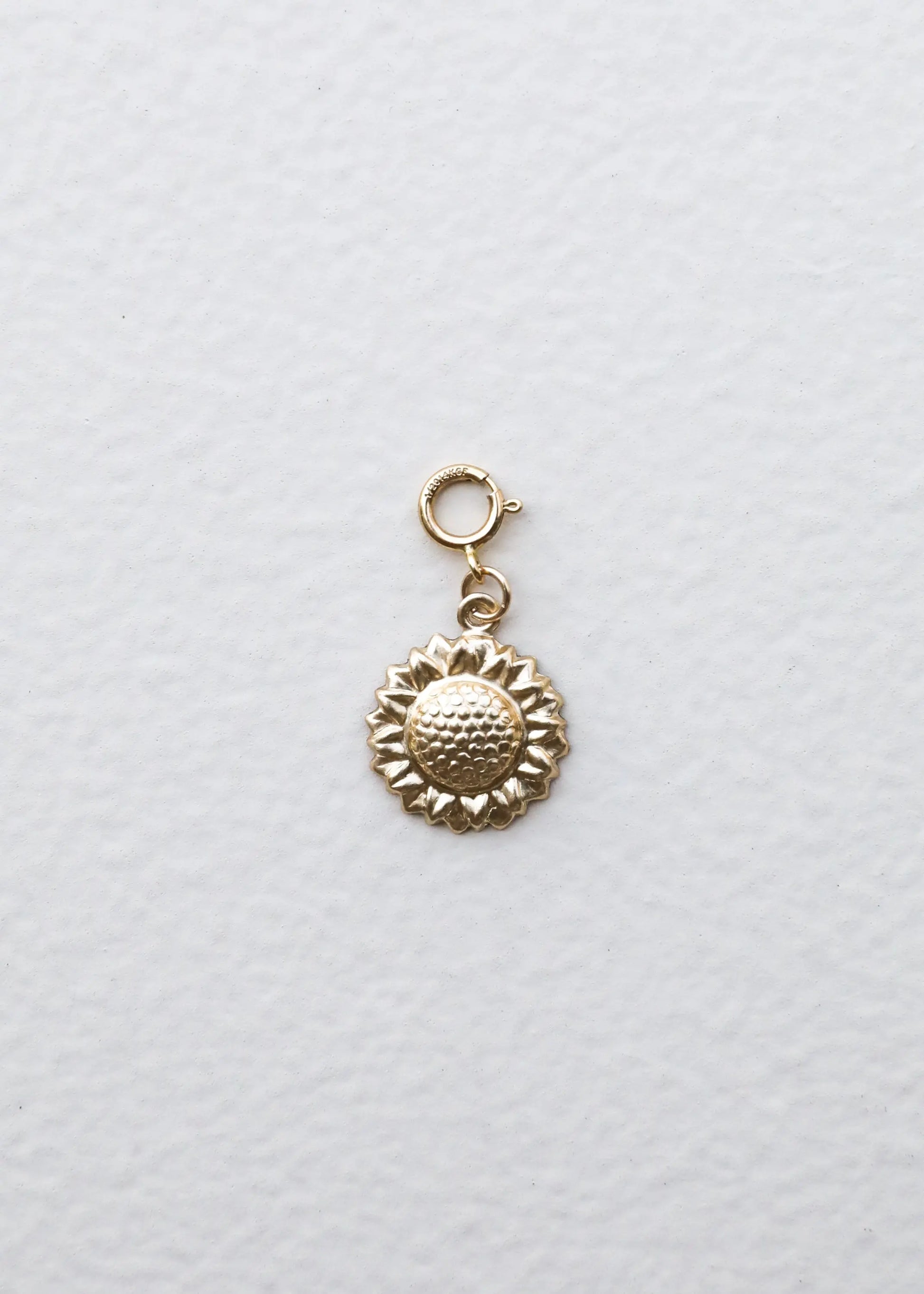 14K Gold Filled Charm - Sunflower CanyonLeaf
